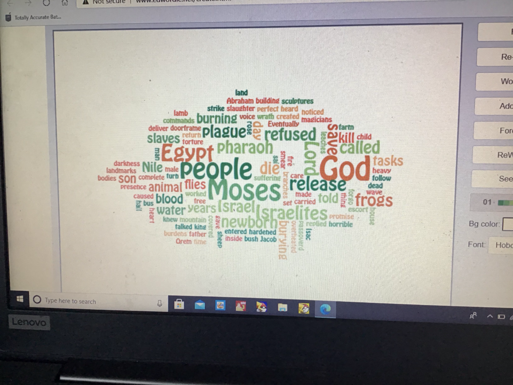 RE Home Learning Wordles Year 5